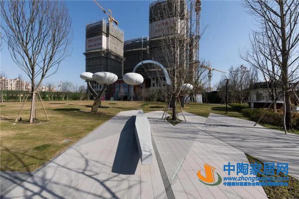 宏宇陶瓷花崗巖景觀磚實景圖